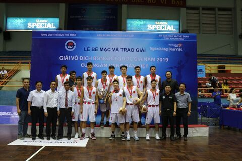 THÔNG CÁO BÁO CHÍ Kết quả Giải Vô địch bóng rổ quốc gia năm 2019  – Cúp Ngân hàng Bản Việt