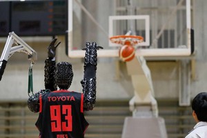 Robot bóng rổ Toyota lập kỷ lục thế giới với 2.020 lần ném thành công liên tục