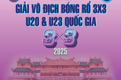 Giải Vô địch Bóng rổ 3x3 U20 và U23 Quốc gia năm 2025.
