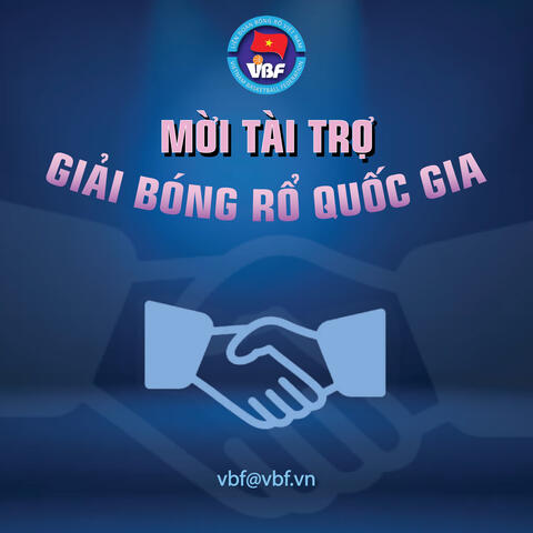 Mời tài trợ giải bóng rổ quốc gia.