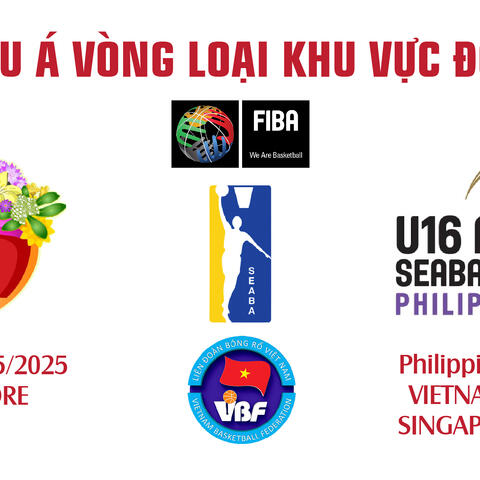 GIẢI BÓNG RỔ U16 CHÂU Á VÒNG LOẠI KHU VỰC ĐÔNG NAM Á NĂM 2025
