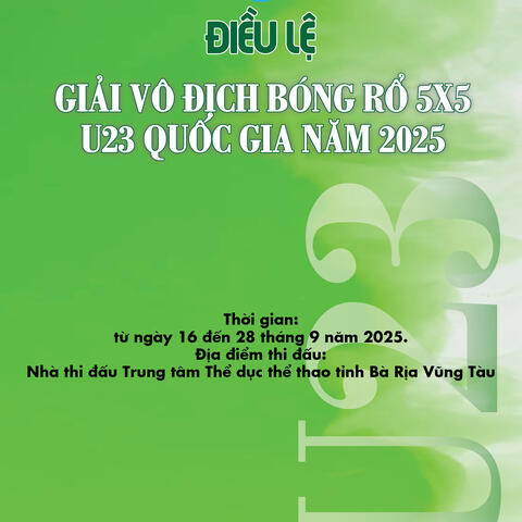 Giải Vô địch Bóng rổ 5x5 U23 quốc gia năm 2025.