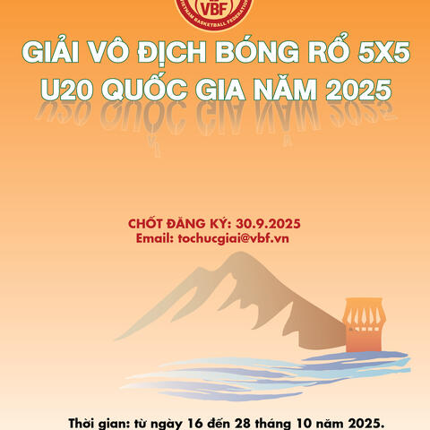 Giải Vô địch Bóng rổ 5x5 U20 quốc gia năm 2025.