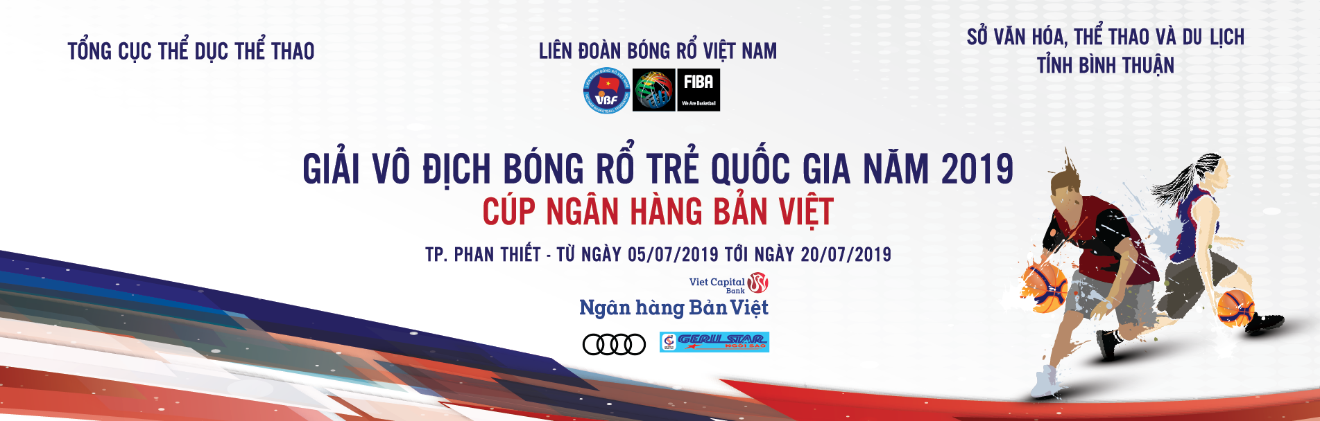 Thông cáo báo chí: Giải Vô địch Bóng rổ Trẻ Quốc gia năm 2019 - Cúp Ngân hàng Bản Việt