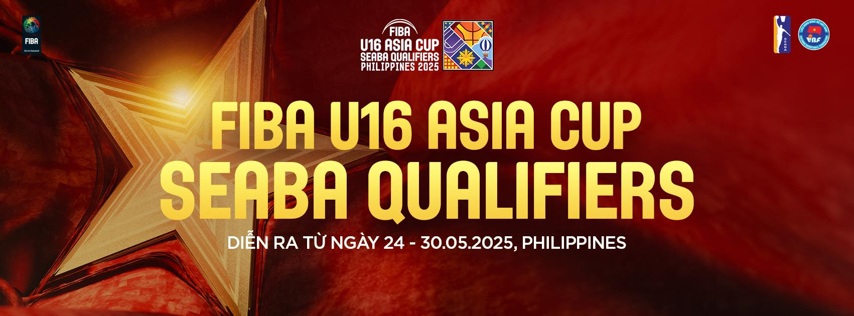 Hành trình của Đội tuyển Bóng rổ Nam U16 Quốc gia Việt Nam tại FIBA U16 Asia Cup – SEABA Qualifiers 2025