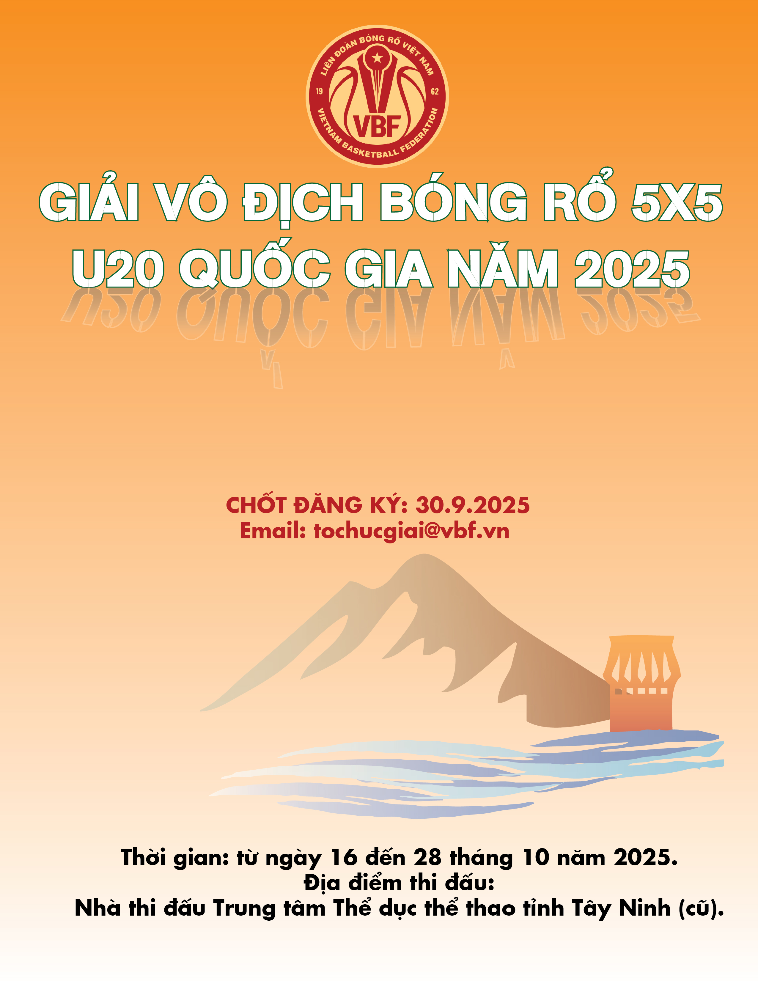 Giải Vô địch Bóng rổ 5x5 U20 quốc gia năm 2025.