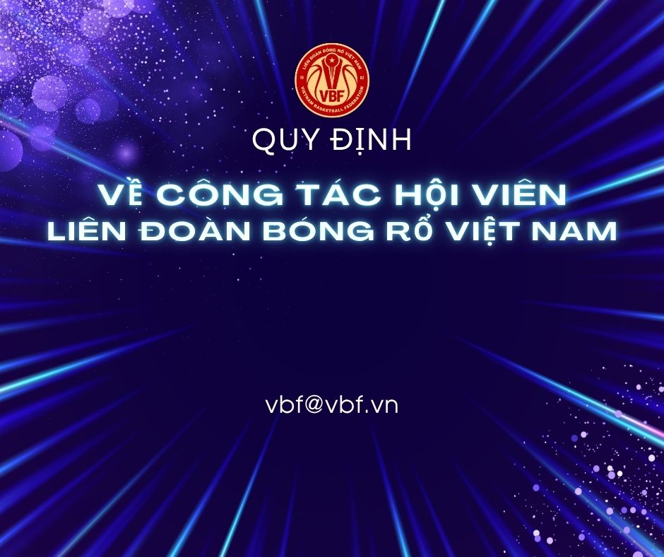 QUY ĐỊNH
VỀ CÔNG TÁC HỘI VIÊN