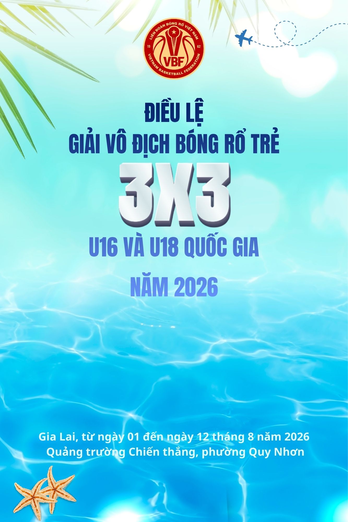Giải Vô địch Bóng rổ trẻ 3x3 U16 và U18 quốc gia năm 2026.