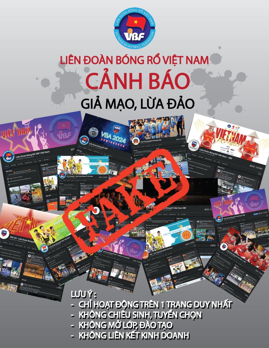 Cảnh báo Trang fanpage LĐBRVN giả mạo !